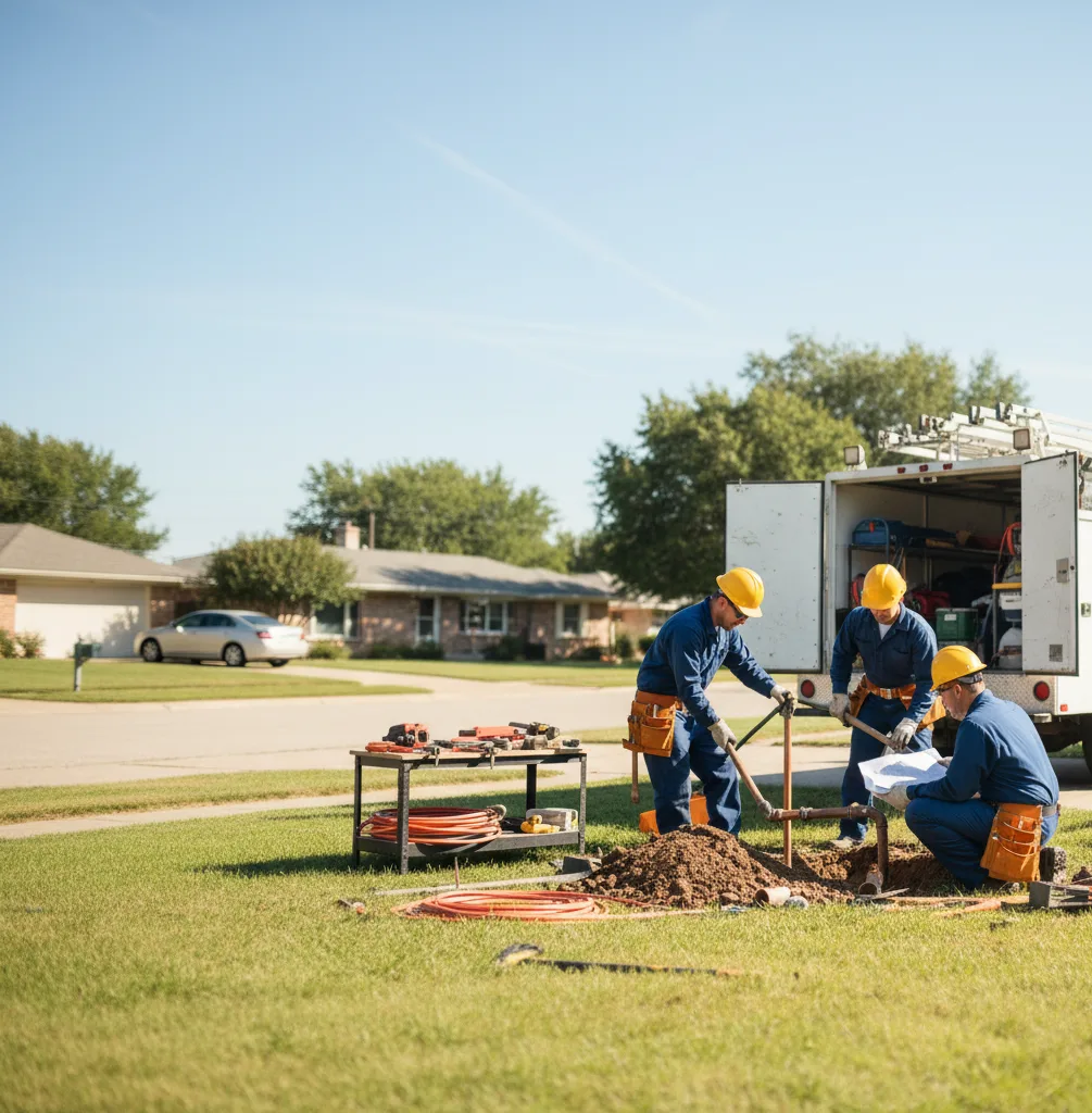 Sewer Line Repair in Sherrill, NY